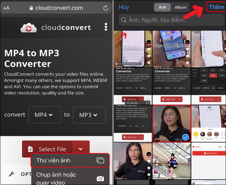Cài nhạc chuông cho iPhone bằng nhạc trên TikTok bước 3